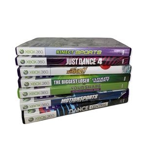 Lot of 8 XBOX Kinect Games
